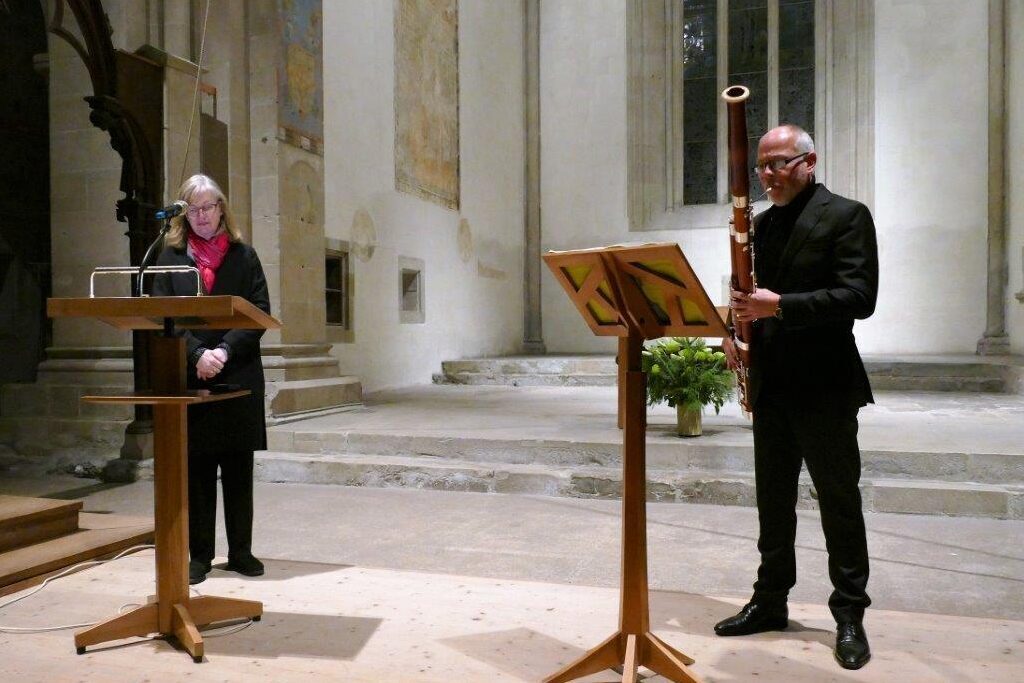 Einstimmung in der Klosterkirche Kappel