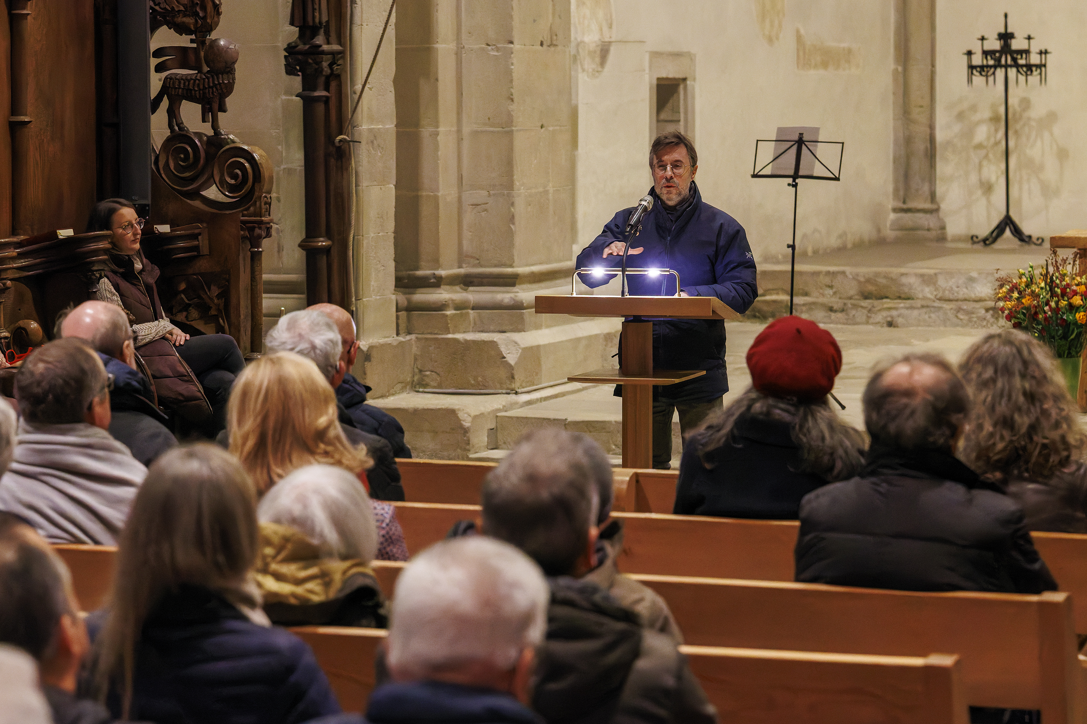 Besinnliche Worte in der Klosterkirche mit ref. Pfarrer Manuel Bieler